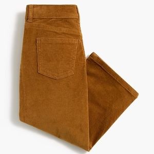 J.crew girls corduroy ankle pants